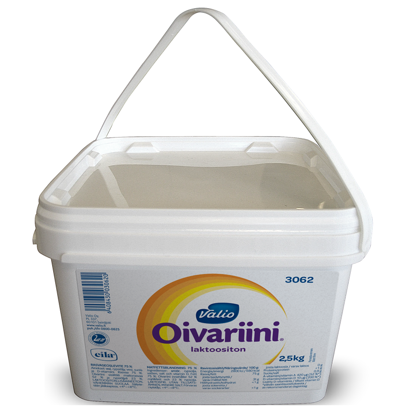 Valio Oivariini® 2,5 kg laktoositon sanko