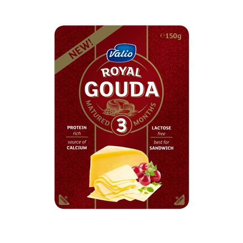 Royal Gouda Red  sliced cheese 150g