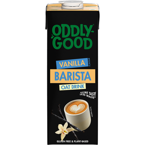 Oddlygood® Barista kaurajuoma vanilja UHT gluteeniton - Valio