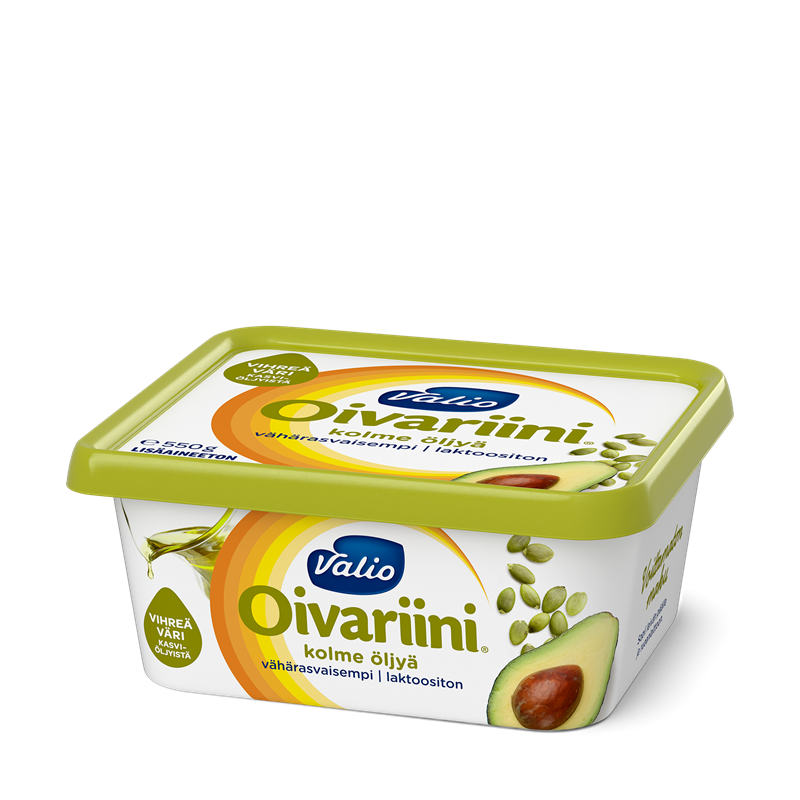 Valio Oivariini® 550 g kolme öljyä vähärasvaisempi laktoositon