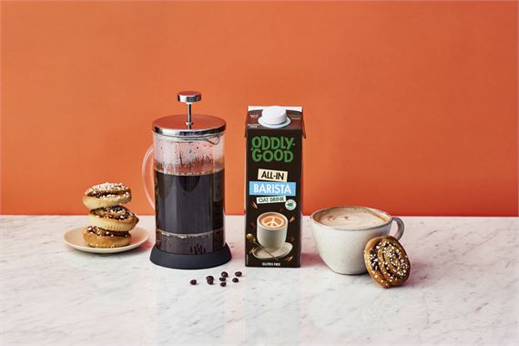 Oddlygood Launches All-In Barista Oat Drink in the U.S.