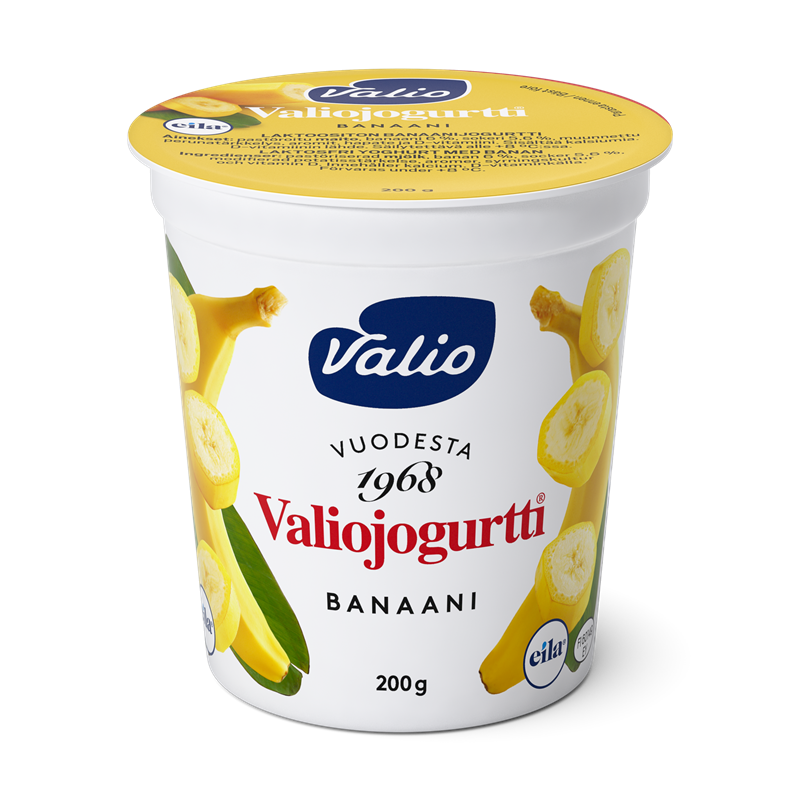 Valiojogurtti® 200 g banaani laktoositon