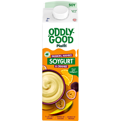 Oddlygood® Planti Soygurt 1 kg passion, mango & apelsin