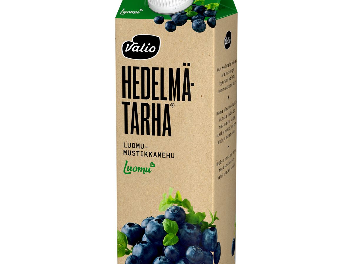 Valio Hedelmätarha Luomumustikkamehu 1 L
