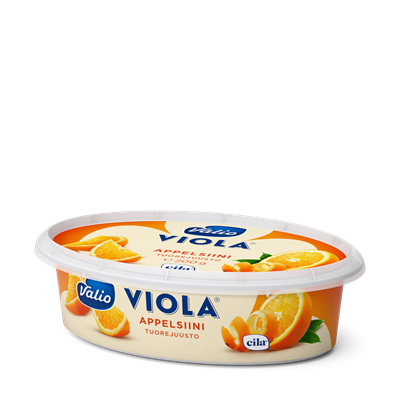Valio Viola® e200 g appelsiini tuorejuusto laktoositon