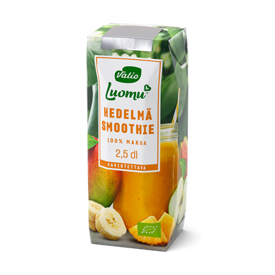 Valio Luomu™ smoothie 2,5 dl hedelmä
