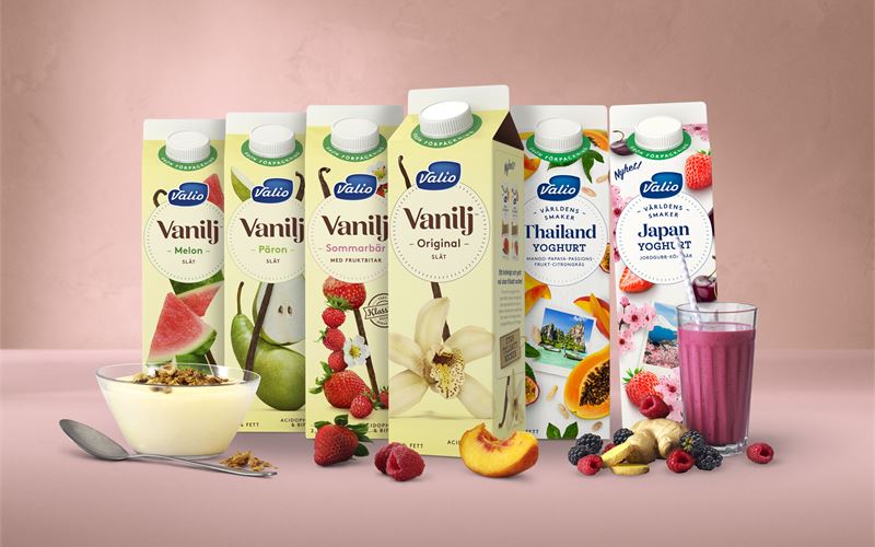 Fånga smaken med Valio yoghurt