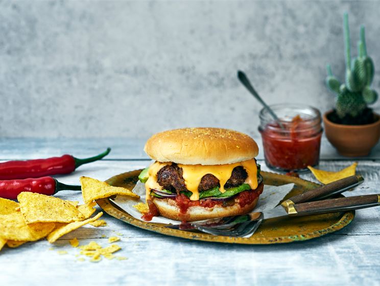 Texmex hampurilainen
