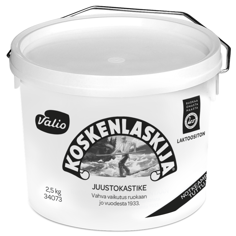 Valio Koskenlaskija® 2,5 kg juustokastike sanko laktoositon