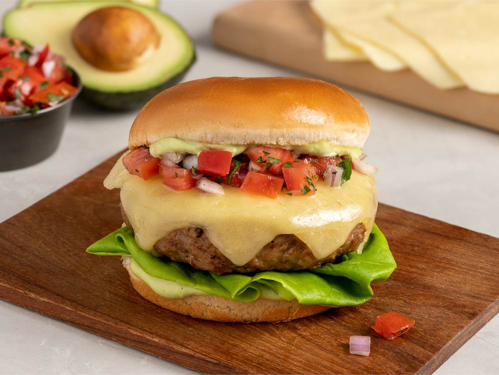 Chorizo Burger Finlandia Cheese