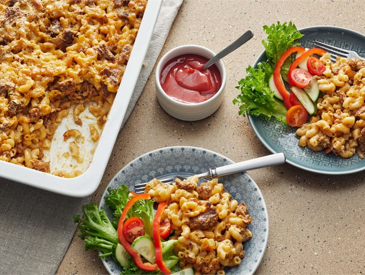 Vegaaninen Makaronivuoka