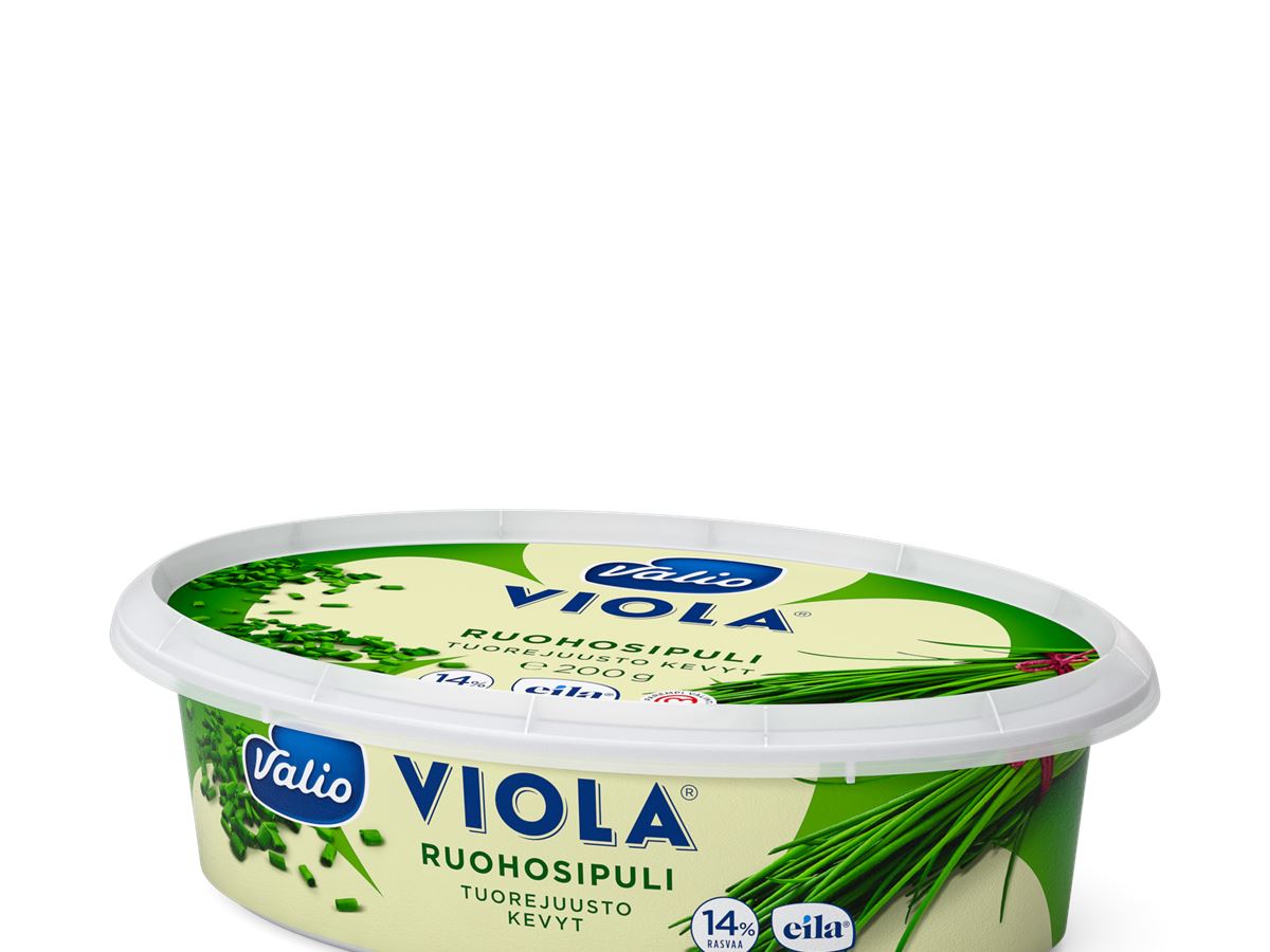 Valio Viola® kevyt ruohosipuli tuorejuusto | Valio