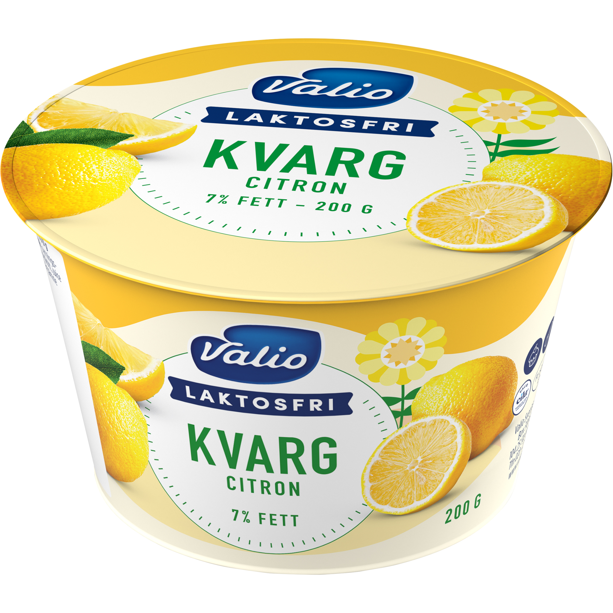 Valio Laktosfri Kvarg Citron | Valio