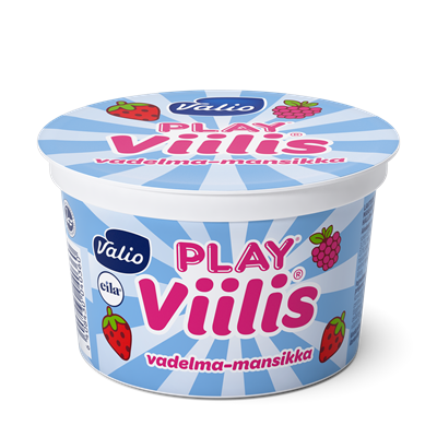 Valio Play® Viilis® 200 g vadelma-mansikka laktoositon