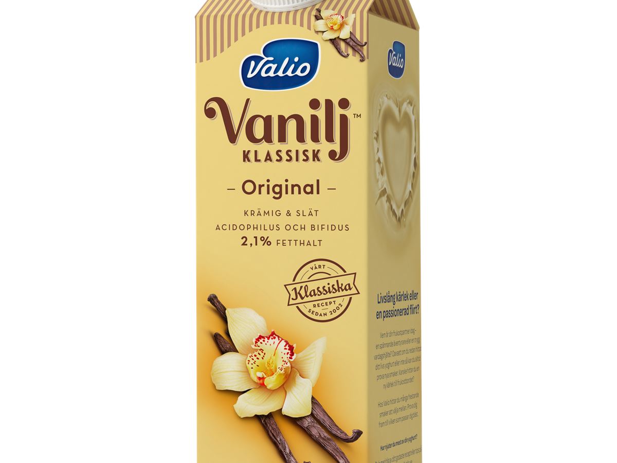 Valio Vanilj™ yoghurt klassisk original | Valio