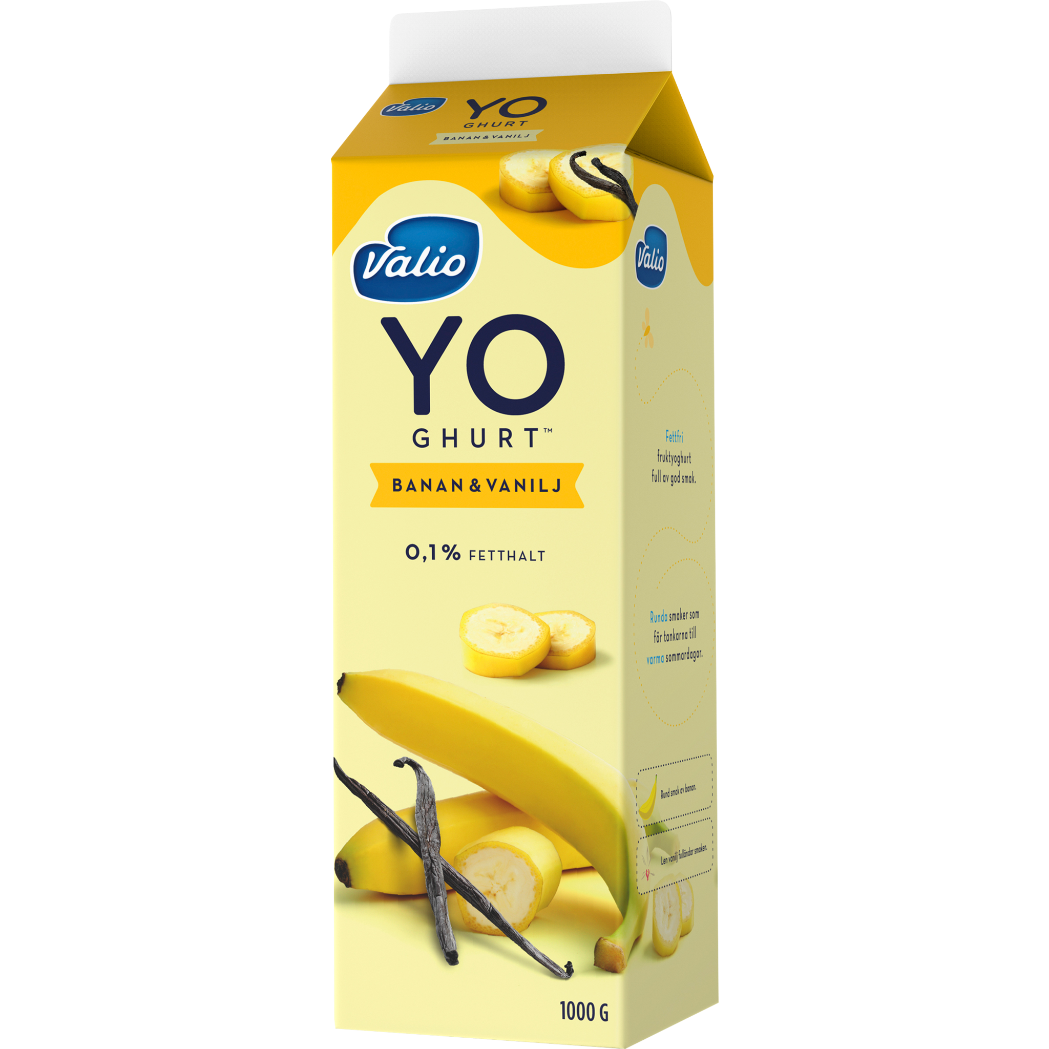 Valio YO-ghurt™ banan & vanilj | Valio
