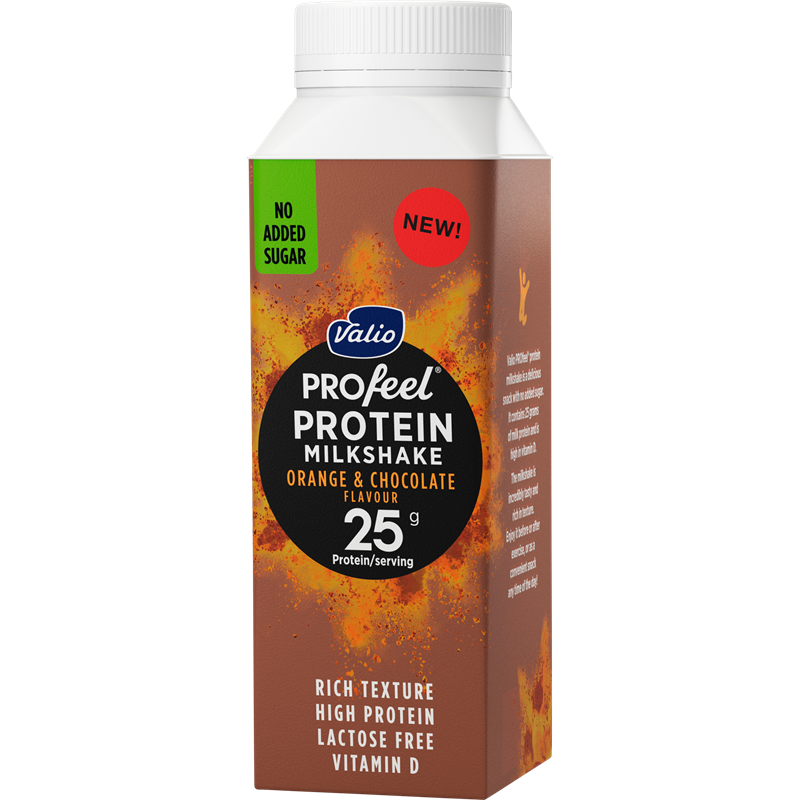 Valio PROfeel® proteinmilkshake apelsin & choklad