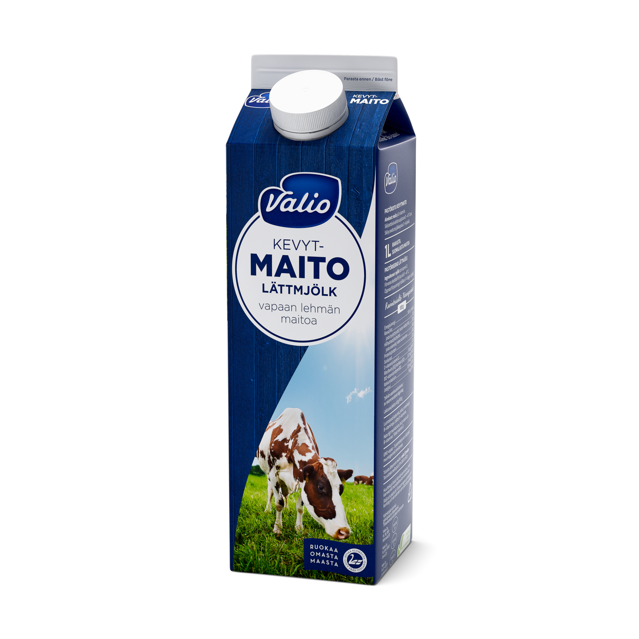 Valio Vapaan Lehm n Kevytmaito Valio