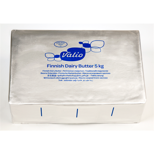 Valio butter 4 x 5 kg unsalted