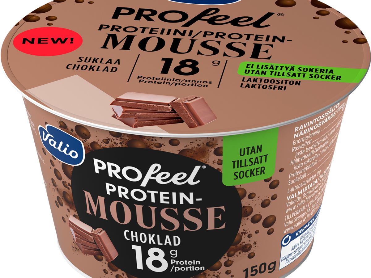 Valio PROfeel® protein mousse choklad Valio