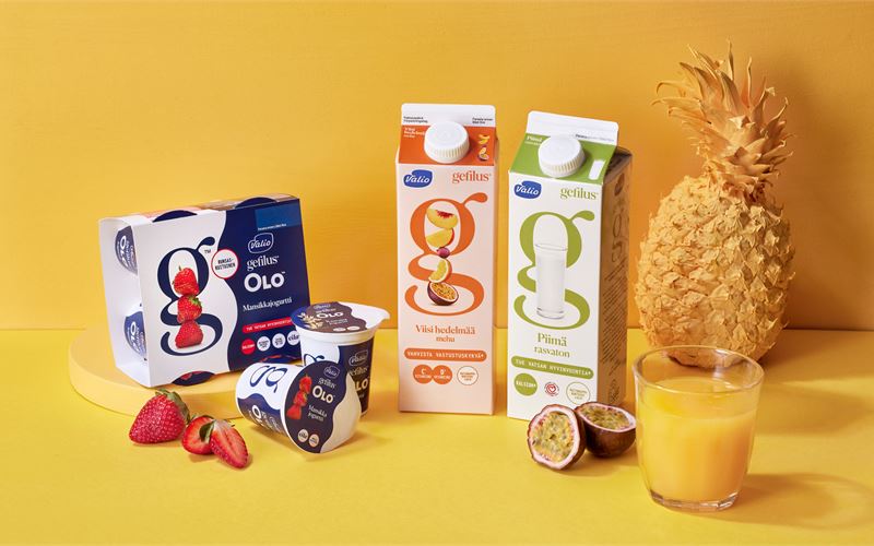 Valio OLO jogurtit, nyt osa Valio Gefilus® tuoteperhettä